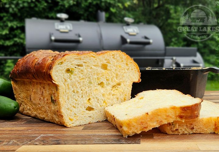 Smoked Jalapeno Cheddar Bread Recipe
