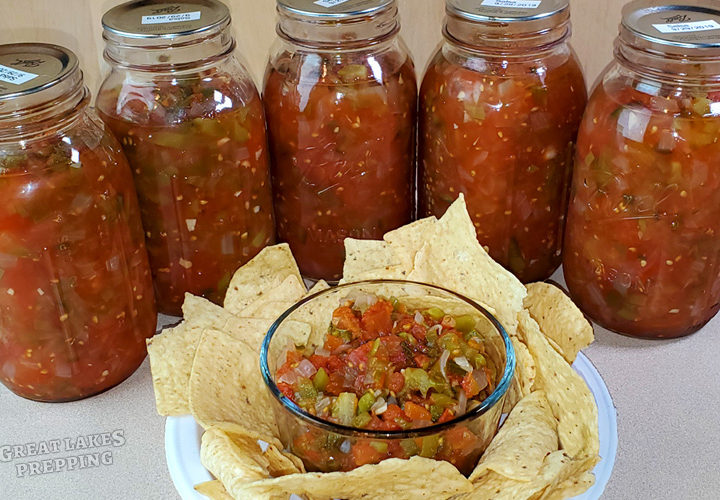 Making and Canning Your Own Chunky Garden Salsa