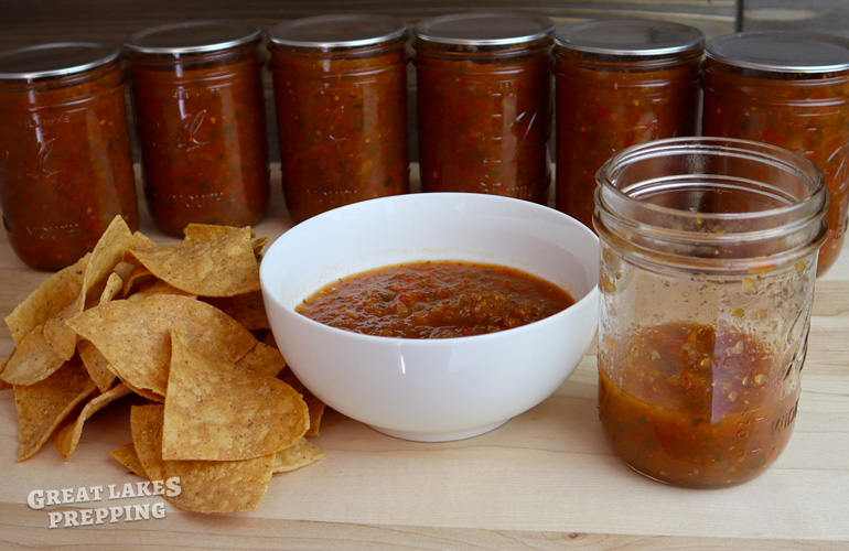 Delicious Restaurant-Style Salsa Canning Recipe