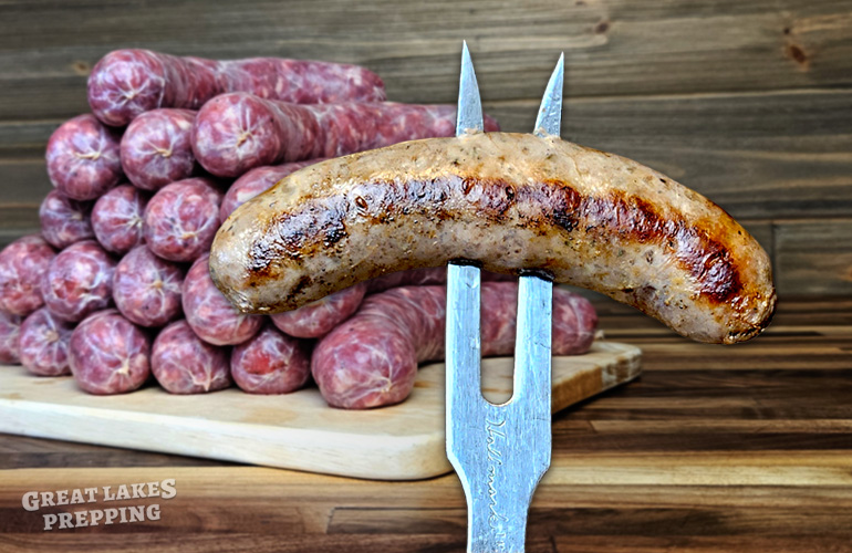 Fresh Polish Sausage Recipe for Pork or Venison