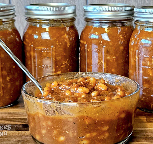 BBQ Baked Beans Canning Recipe