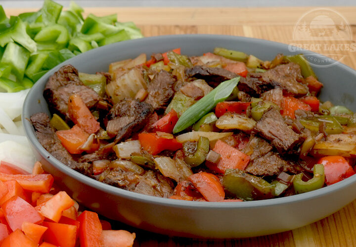 Grilled Asian Pepper Steak Stir-Fry Recipe