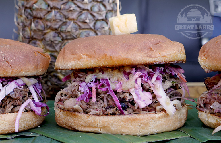 BBQ Kalua Pulled Pork Sandwiches