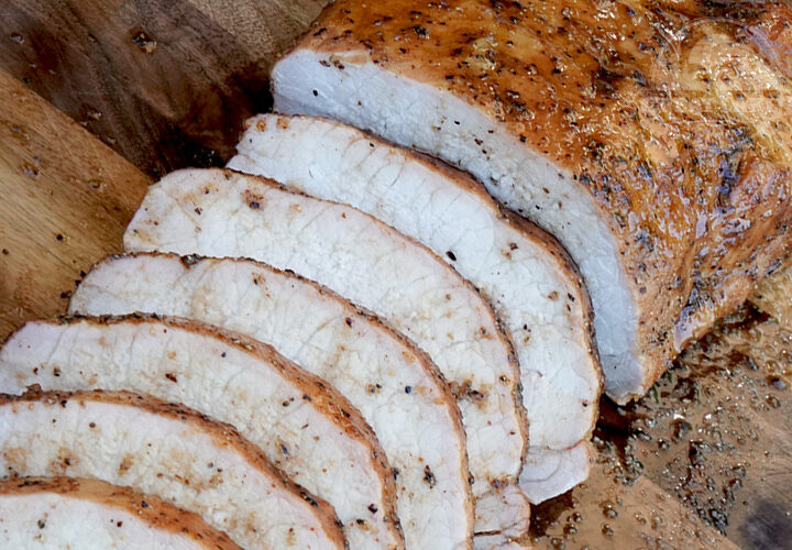 Succulent Maple-Bourbon Pork Loin Recipe