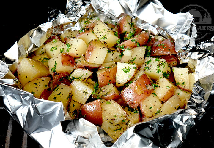 Grilled Redskin Potatoes in Foil Packet