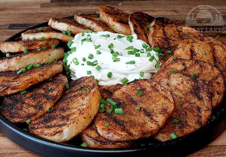 Grilled Yukon Gold Potato Slices
