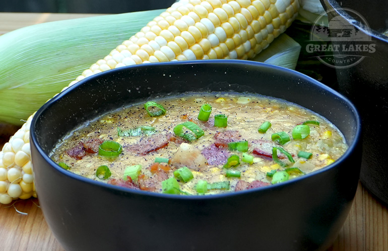 Old-Fashioned Corn Chowder Recipe