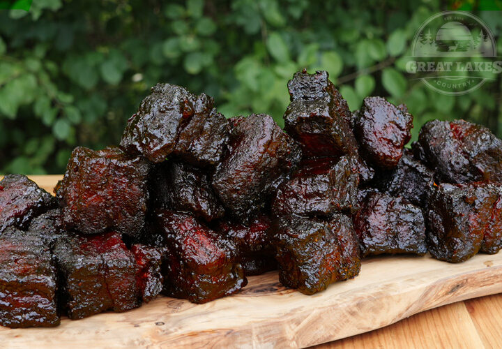 BBQ Pork Belly Burnt Ends