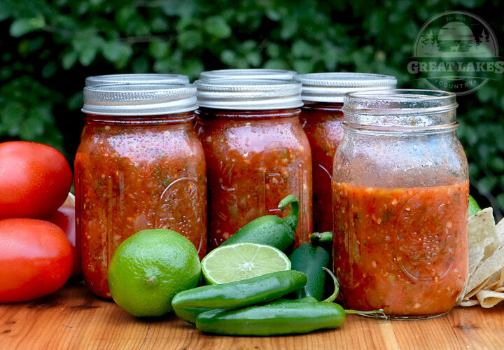 Spicy Salsa Canning Recipe