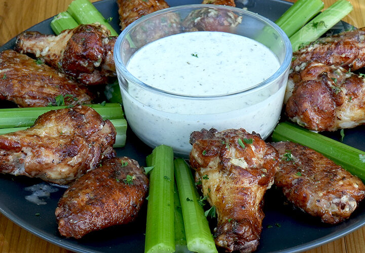 Parmesan Garlic BBQ Wings – Smoked & Fried